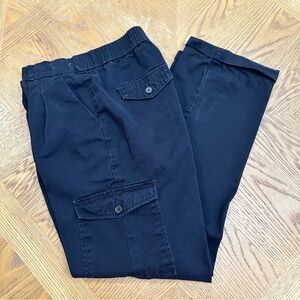 Women’s PacSun Black Cargo Trousers Size Small
